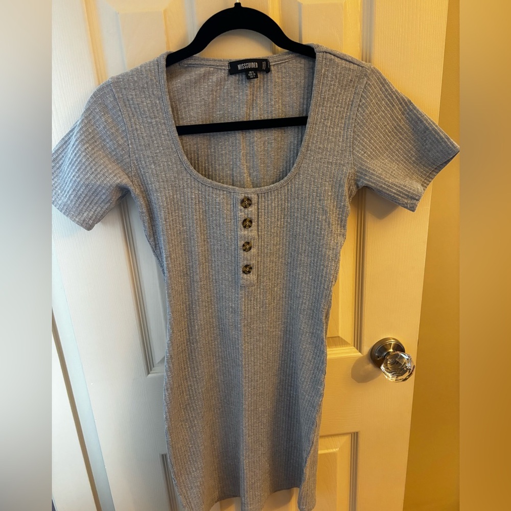 Missguided mini cotton dress